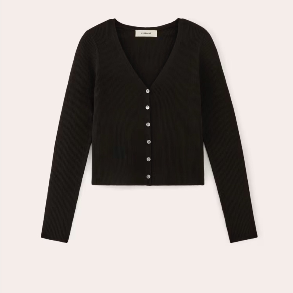 Everlane Cardigan in Ultrasoft Merino